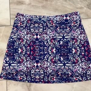 Tranquility by Colorado Clothing A-Line Skirt - Multicolor Mosaic size S